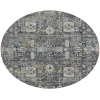 Addison Chantille ACN637 Charcoal 8 ft. x 8 ft. Round Rug