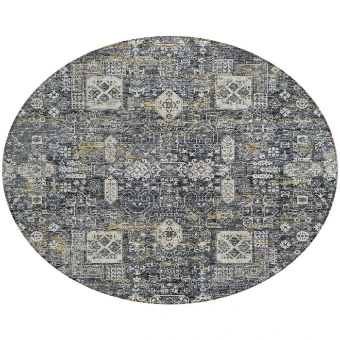Chantille ACN637 Charcoal 8' x 8' Rug