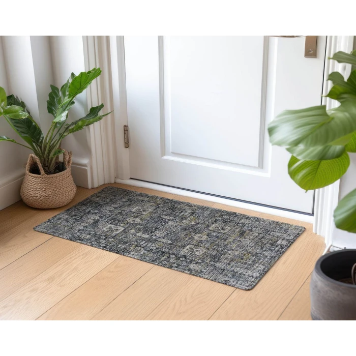Chantille ACN637 Charcoal 1'8" x 2'6" Rug