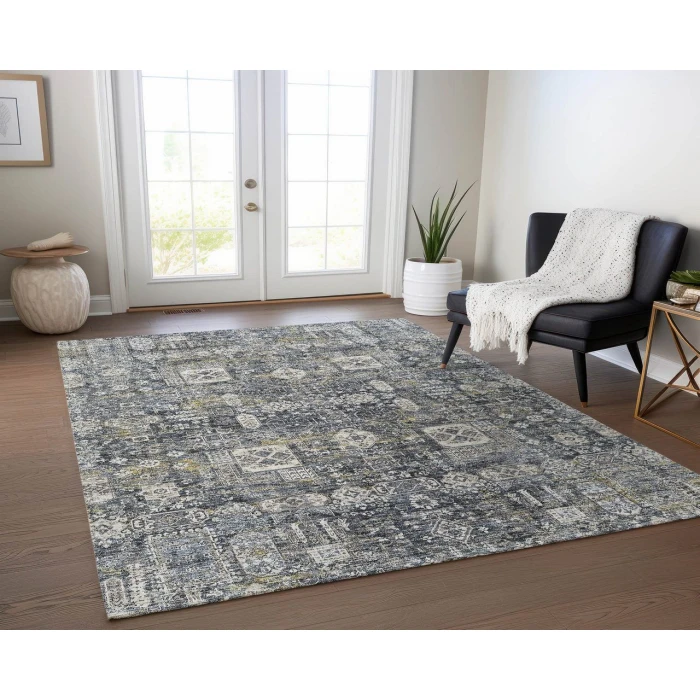 Chantille ACN637 Charcoal 3' x 5' Rug