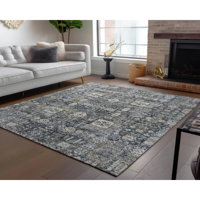 Chantille ACN637 Charcoal 3' x 5' Rug