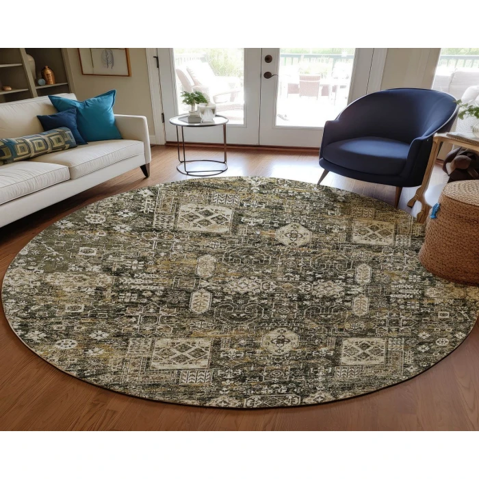Chantille ACN637 Coffee 8' x 8' Rug