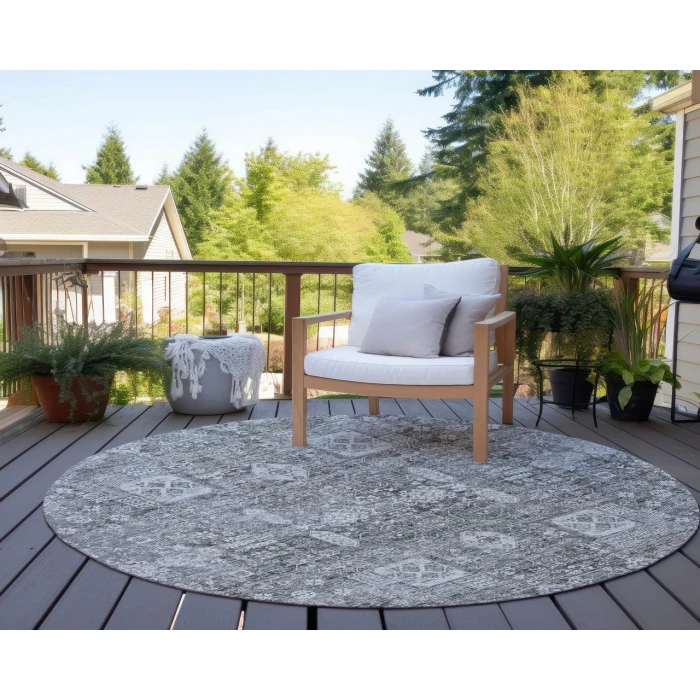 Chantille ACN637 Gray 8' x 8' Rug
