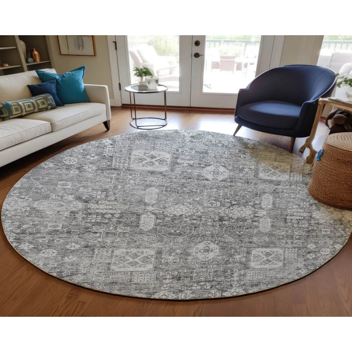 Chantille ACN637 Gray 8' x 8' Rug