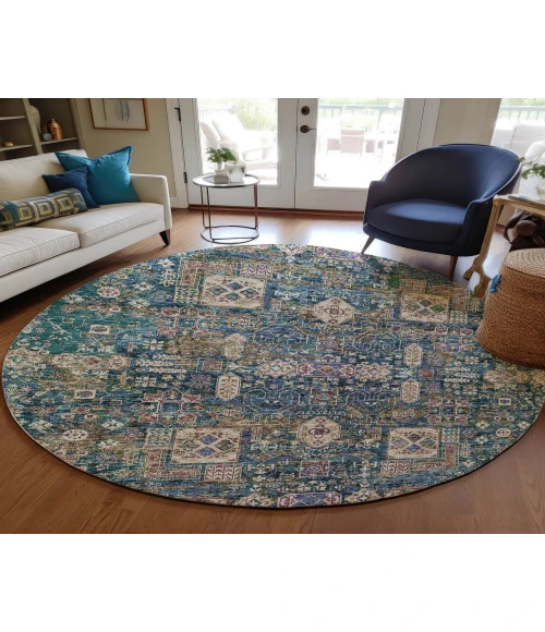 Chantille ACN637 Green 8' x 8' Rug