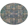 Addison Chantille ACN637 Green 8 ft. x 8 ft. Round Rug