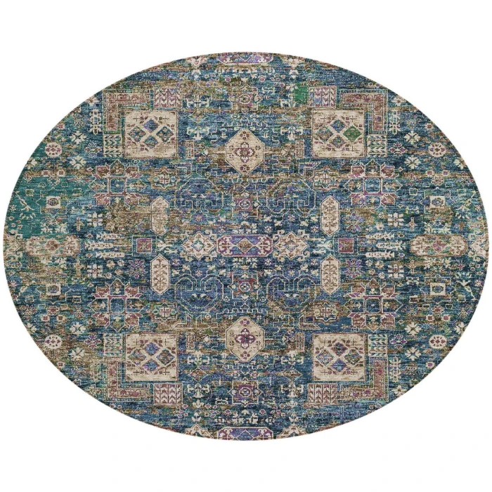 Chantille ACN637 Green 8' x 8' Rug