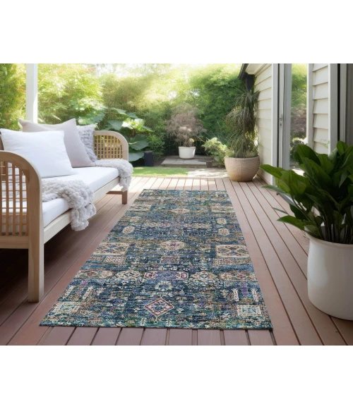 Chantille ACN637 Green 2'3" x 7'6" Rug