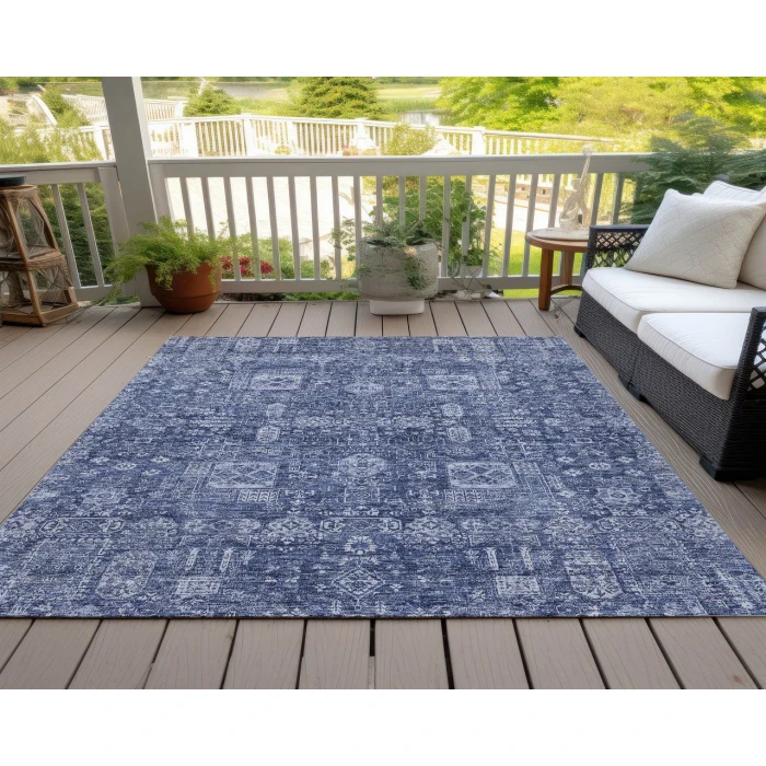 Chantille ACN637 Navy 3' x 5' Rug