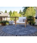 Chantille ACN637 Navy 8' x 8' Rug