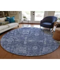 Chantille ACN637 Navy 8' x 8' Rug