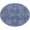 Addison Chantille ACN637 Navy 8 ft. x 8 ft. Round Rug