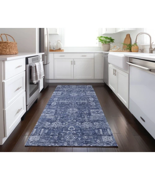 Chantille ACN637 Navy 2'3" x 7'6" Rug