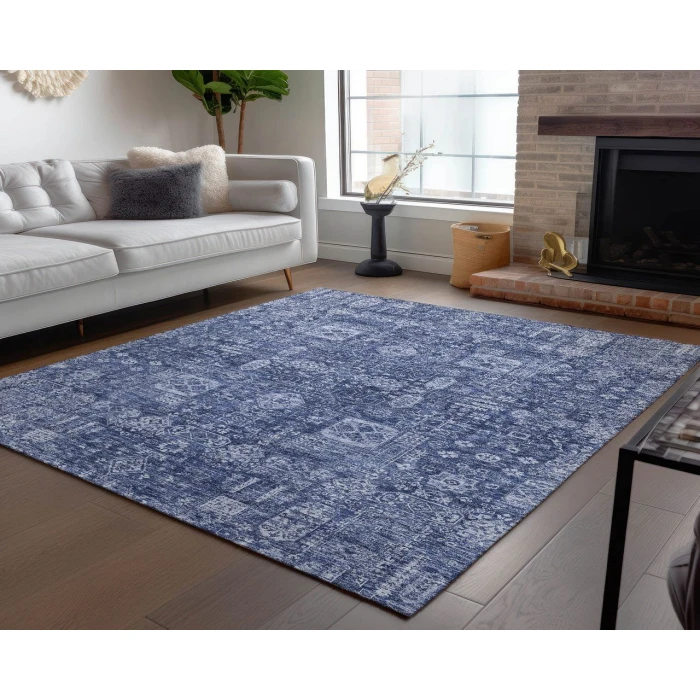 Chantille ACN637 Navy 3' x 5' Rug