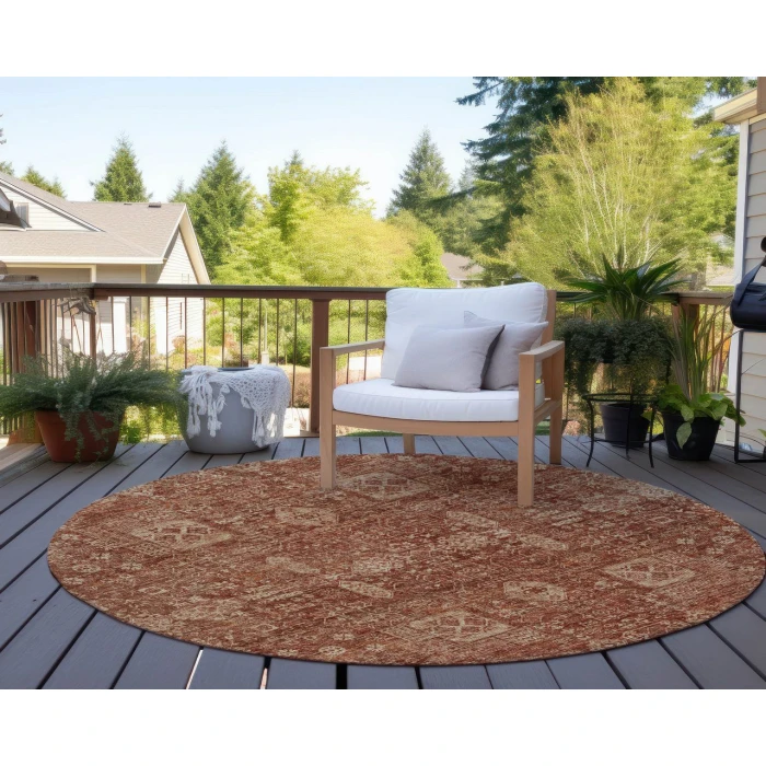 Chantille ACN637 Paprika 8' x 8' Rug