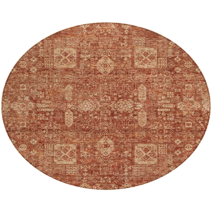 Chantille ACN637 Paprika 8' x 8' Rug