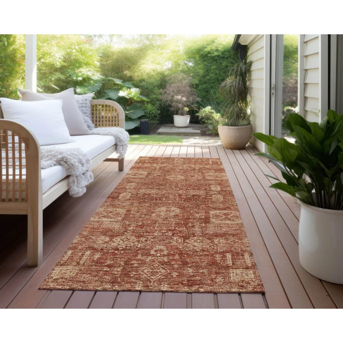 Chantille ACN637 Paprika 2'3" x 7'6" Rug