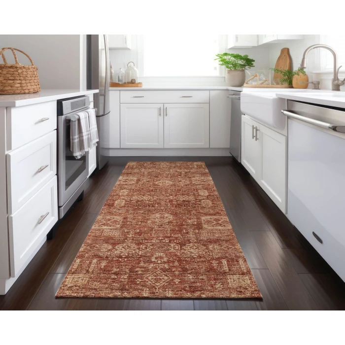 Chantille ACN637 Paprika 2'3" x 7'6" Rug