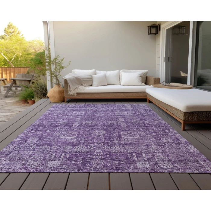 Chantille ACN637 Purple 10' x 14' Rug