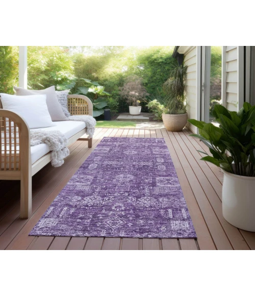 Chantille ACN637 Purple 2'3" x 7'6" Rug