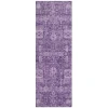 Addison Chantille ACN637 Purple 2 ft. 3 in. x 7 ft. 6 in. Runner Rug