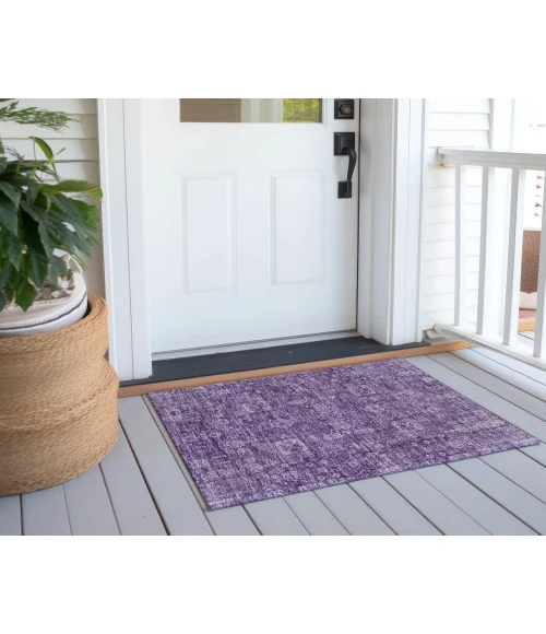 Chantille ACN637 Purple 1'8" x 2'6" Rug