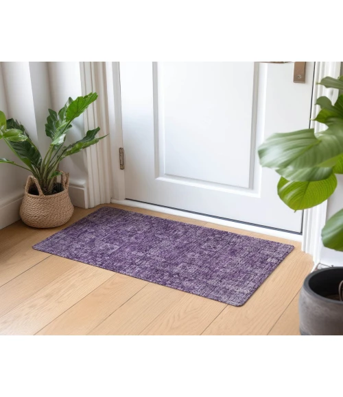 Chantille ACN637 Purple 1'8" x 2'6" Rug