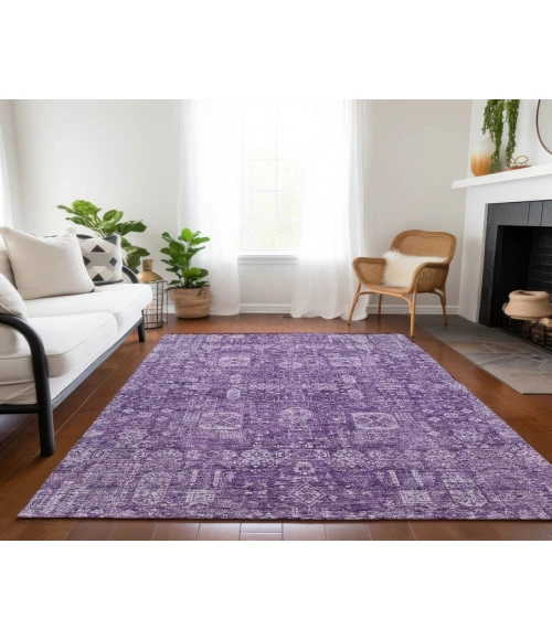 Chantille ACN637 Purple 2'6" x 3'10" Rug