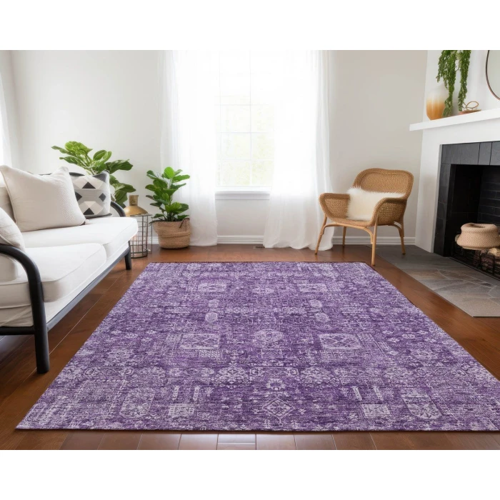 Chantille ACN637 Purple 10' x 14' Rug