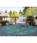 Chantille ACN637 Teal 8' x 8' Rug