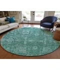 Chantille ACN637 Teal 8' x 8' Rug