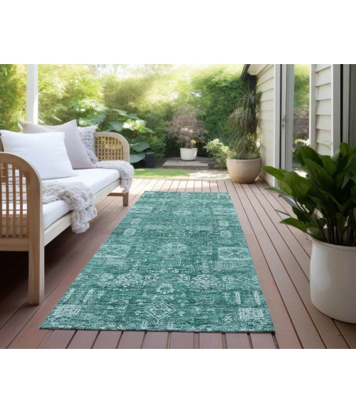 Chantille ACN637 Teal 2'3" x 7'6" Rug
