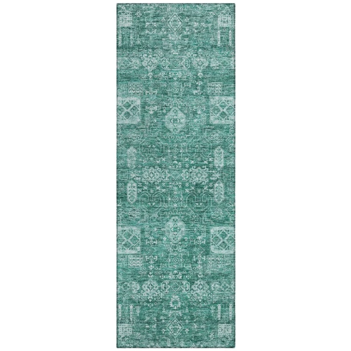 Chantille ACN637 Teal 2'3" x 7'6" Rug