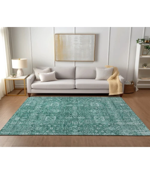 Chantille ACN637 Teal 8' x 10' Rug