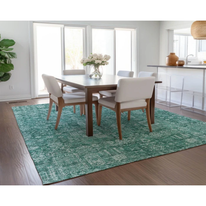 Chantille ACN637 Teal 10' x 14' Rug