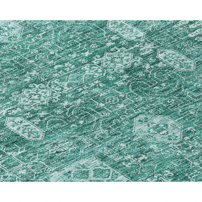 Chantille ACN637 Teal 1'8" x 2'6" Rug