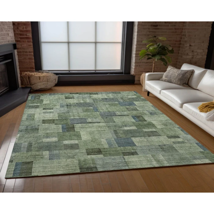 Chantille ACN639 Green 2'6" x 3'10" Rug