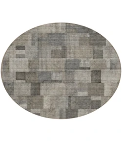 Addison Chantille ACN639 Taupe 8 ft. x 8 ft. Round Rug