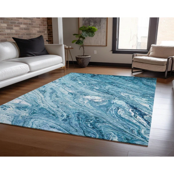 Chantille ACN640 Sky 5' x 7'6" Rug