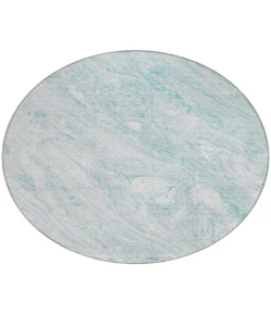 Addison Chantille ACN640 Teal 8 ft. x 8 ft. Round Rug