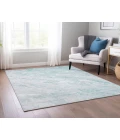Chantille ACN640 Teal 3' x 5' Rug
