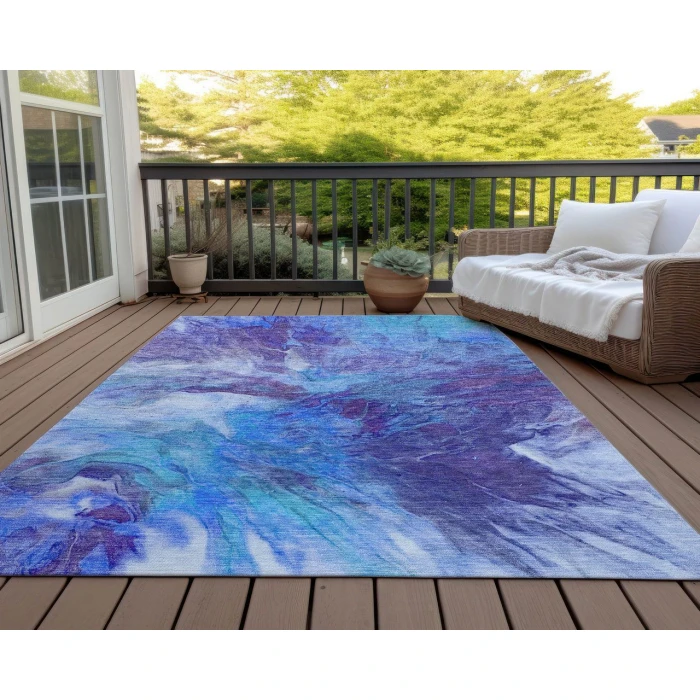 Chantille ACN641 Blue 8' x 10' Rug