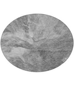 Addison Chantille ACN641 Gray 8 ft. x 8 ft. Round Rug