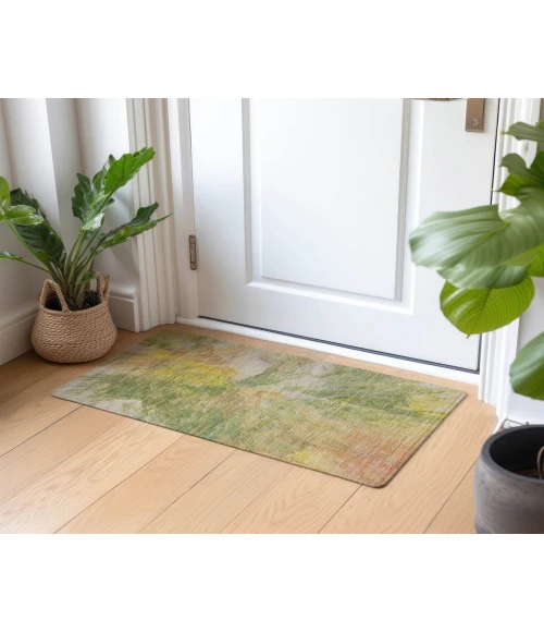 Chantille ACN641 Green 1'8" x 2'6" Rug