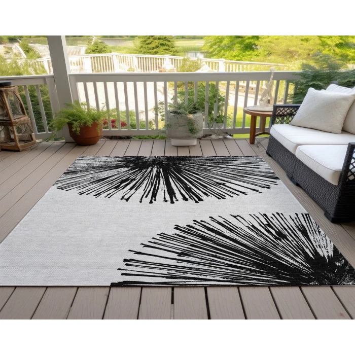 Chantille ACN642 Black 8' x 10' Rug