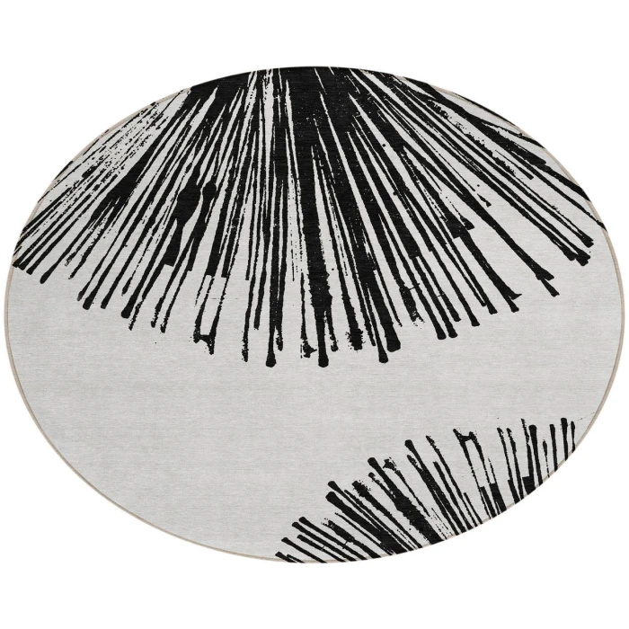 Chantille ACN642 Black 8' x 8' Rug