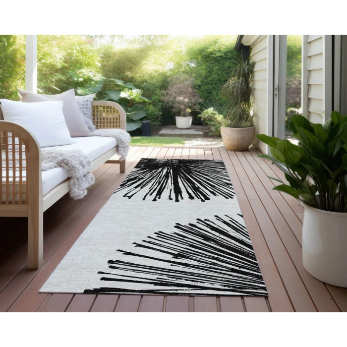 Chantille ACN642 Black 2'3" x 7'6" Rug