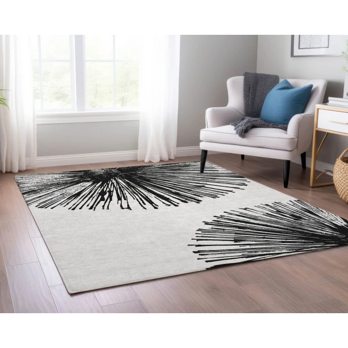 Chantille ACN642 Black 8' x 10' Rug