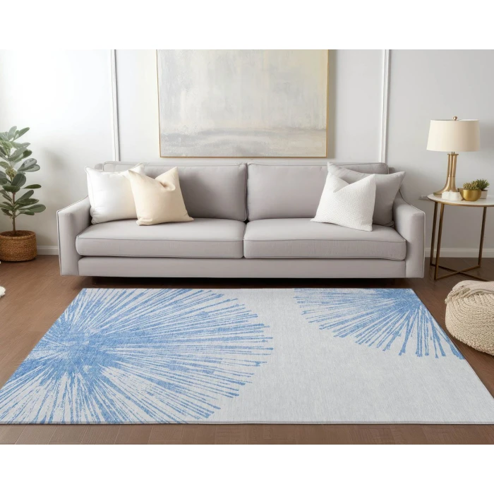 Chantille ACN642 Denim 5' x 7'6" Rug