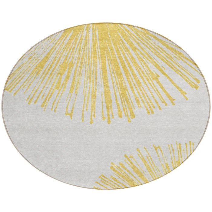 Chantille ACN642 Gold 8' x 8' Rug